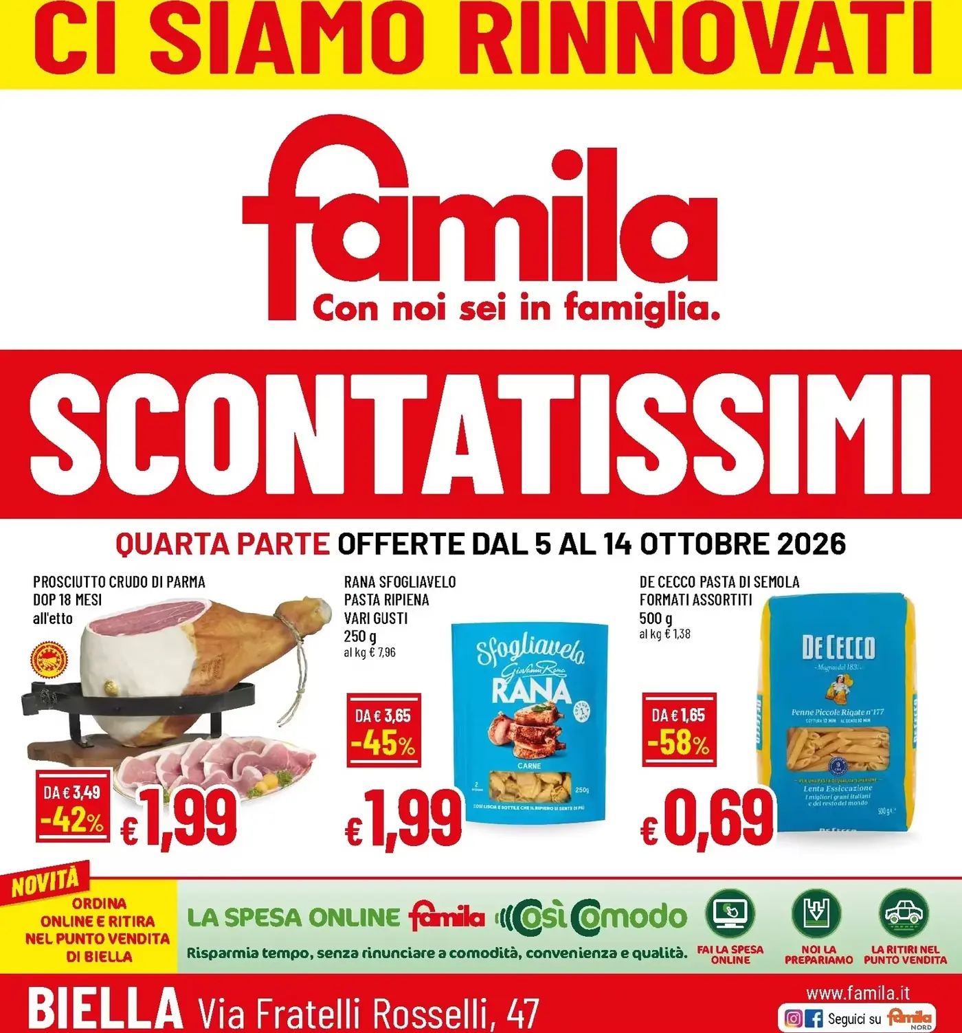 Pagina 1 del volantino